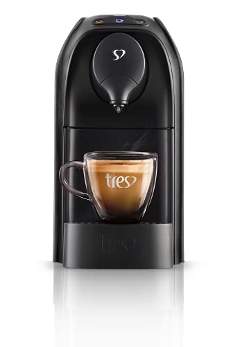 Cafeteira de cápsulas TRES Passione preta